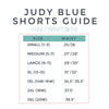 150242   Caianne Mid-Rise Red Fray Hem Judy Blue Jean Shorts