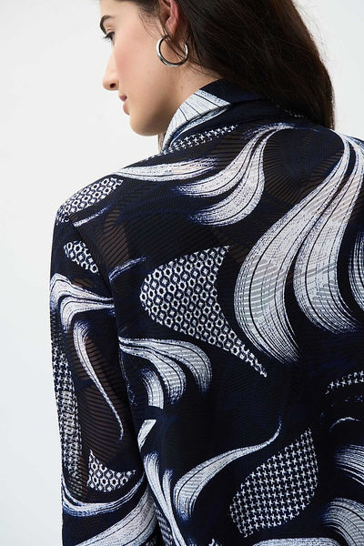 Ayla Swirl Shirt/Jacket by Joseph Ribkoff