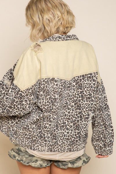 Eliana Leopard Print Jacket