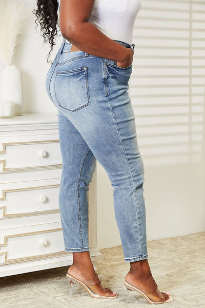 Harper Hi-Rise Tummy Control Vintage Skinny Judy Blue Jeans - ONLINE EXCLUSIVE!