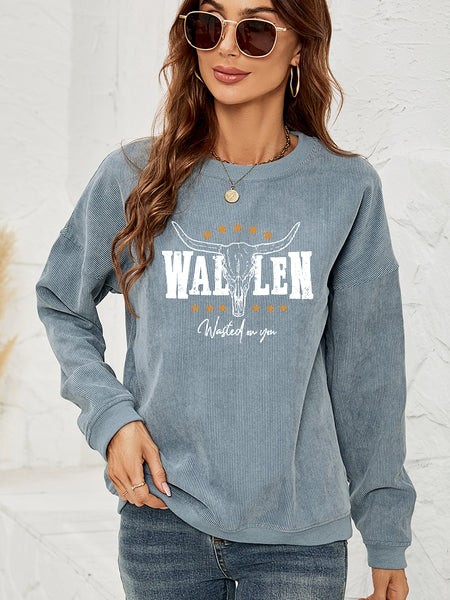 Wasted on You Graphic Sweatshirt - ONLINE EXCLUSIVE!