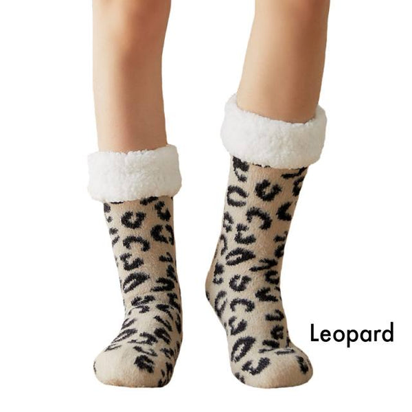 103020   Christmas Stocking Stuffer Fuzzy Socks