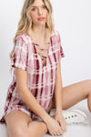 9575   Elise Tie-Dye Strappy Top