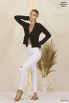 2096   Jaleah Lace Trim Ribbed Sweater - Reg Only!