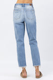82391   Desiree 90's Hi-Rise Slim Straight Leg Jeans by Judy Blue Jeans