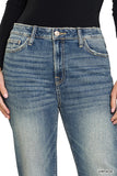 Libby Hi-Rise Boyfriend Jeans w/ Cuff by Zenana Jeans