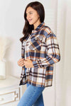 Kelli Plaid Button Front Shirt Jacket - ONLINE EXCLUSIVE BEST SELLER!