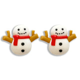 249393   Snowman Polymer Clay Earrings