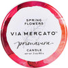 25113   Via Mercato Primavera 3 Oz Candle - Spring Flowers