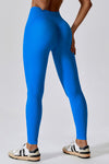 Wide Waistband Slim Fit Long Sports Leggings - ONLINE EXCLUSIVE!