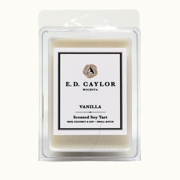 E.D. Caylor Vanilla 100% Coconut & Soy Luxury Candle