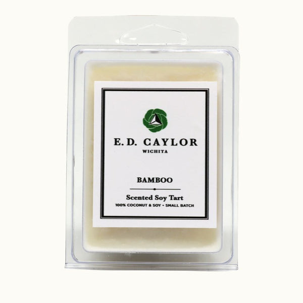 E.D. Caylor Bamboo 100% Coconut & Soy Luxury Candle