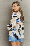 Hailey & Co Wishful Thinking Multi Colored Printed Blouse - ONLINE EXCLUSIVE!