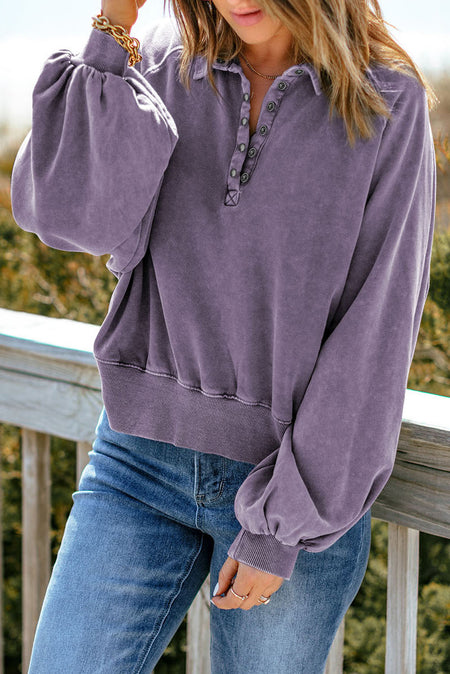 Jillian Lavender Garment Dyed Cut Shirttail Hem Skirt by Judy Blue Jeans