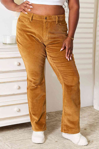 Zelma Mid Rise Corduroy Judy Blue Jeans - ONLINE EXCLUSIVE!