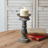 440012   Small Distressed Candle Stand
