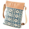 Blue Canvas Crossbody