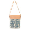 Blue Canvas Crossbody