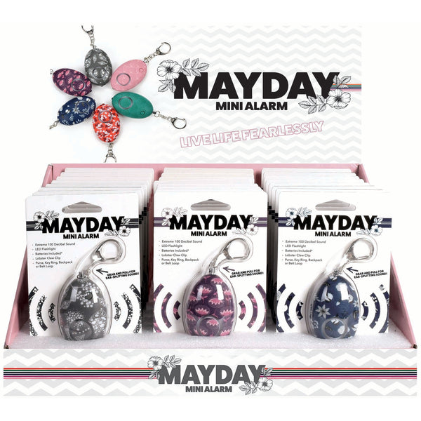 24242   Mayday Mini Alarm Keychain