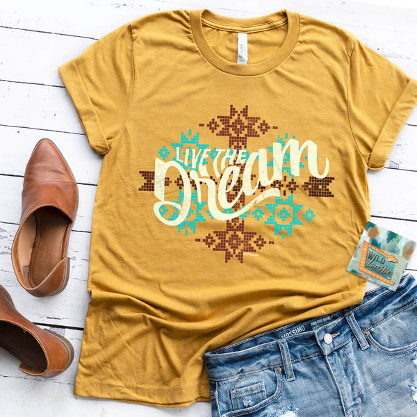 902   Penny's 'Live the Dream' Graphic T-shirt