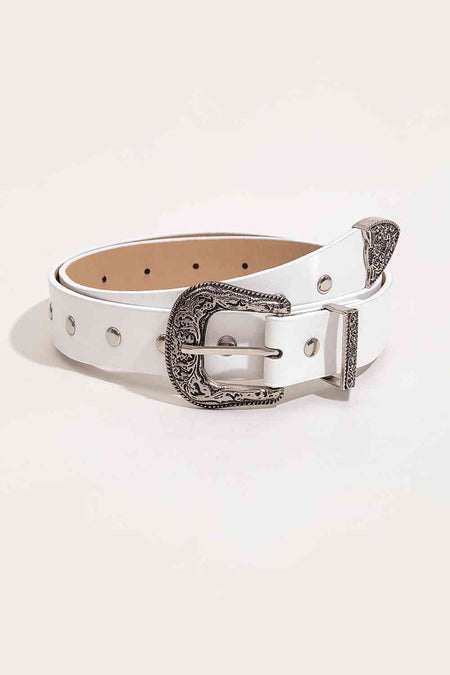 427155   Metallic Geometric Print Faux Leather Multi-Strand Magnetic Bracelet