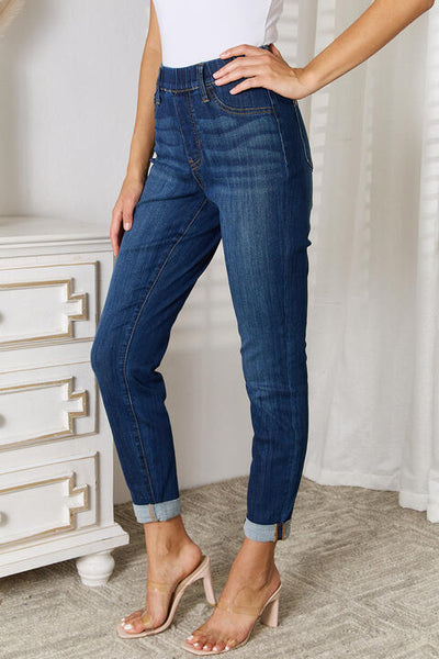 Amie Skinny Cropped Judy Blue Jeans