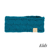 CC Beanie - Kids' Cable-knit Headband