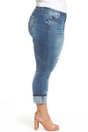 W8P1545LL Democracy “Flex”-ellent Coolmax® Slim Straight Leg Flood Jean 