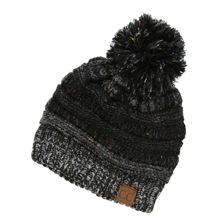 72542   Solid Ribbed Beanie by C.C. Beanie
