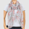 7308371   Lightweight Floral Print Scarf