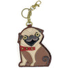 Chala Pug Coin Purse/Key FOB