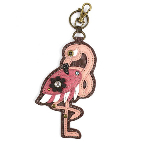 Chala Flamingo Key FOB Keychain