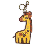 Chala Giraffe Coin Purse/Key FOB