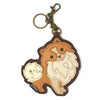 Chala Pomeranian Key FOB Keychain