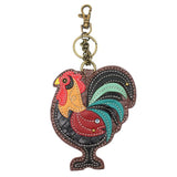 Chala Rooster Coin Purse/Key FOB