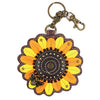 Chala Sunflower Coin Purse/Key FOB