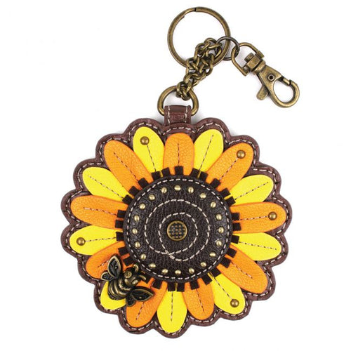 Chala Sunflower Coin Purse/Key FOB