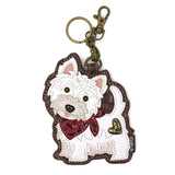 Chala Westie Key FOB Keychain