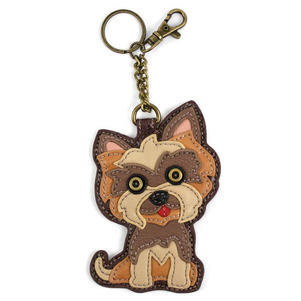 Chala Yorkshire Terrier Coin Purse/Key FOB