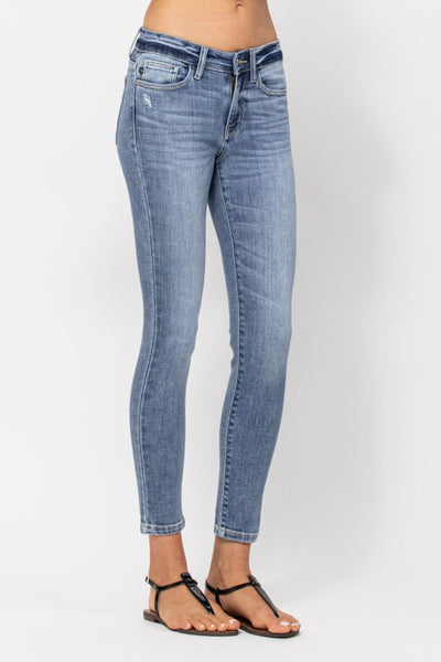 Judy Blue All Dyed Up Mid-Rise Skinny Jeans – Boutique on Millstone