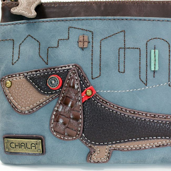 Chala Dachshund Wiener Dog Mini Crossbody Bag 826WD1