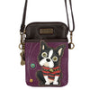 Chala Boston Terrier Cell Phone Crossbody   827BT9