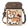 Chala Corgi Cellphone Crossbody Bag   827CG0