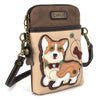 Chala Corgi Cellphone Crossbody Bag   827CG0