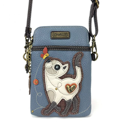 Chala Slim Cat Cellphone Crossbody Bag   827SC1