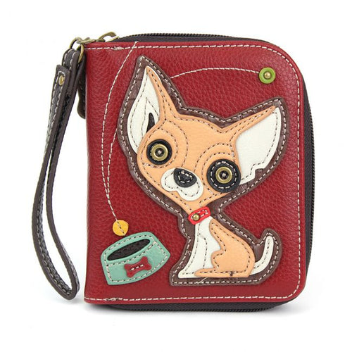 Chala Chihuahua Zip Around Wallet   839CH9
