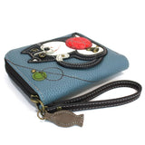 Cartera Chala Fat Cat con cremallera alrededor 839FC1 