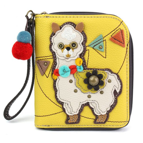 Chala Llama Zip Around Wallet   839LM0