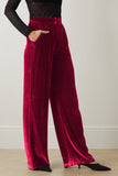 Double Take Loose Fit High Waist Long Pants with Pockets - ONLINE EXCLUSIVE!