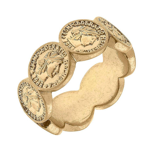 87257   Statement Coin Ring
